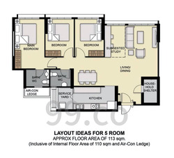 Blk 785C Woodlands Pasture II (Woodlands), HDB 5 Rooms #597028091
